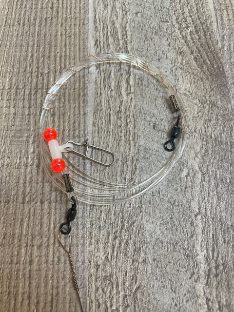 Shark rig with sinker slide