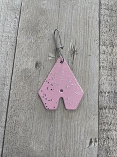 pink glitter tung tab